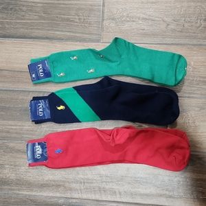 3 pack polo ralph lauren socks
